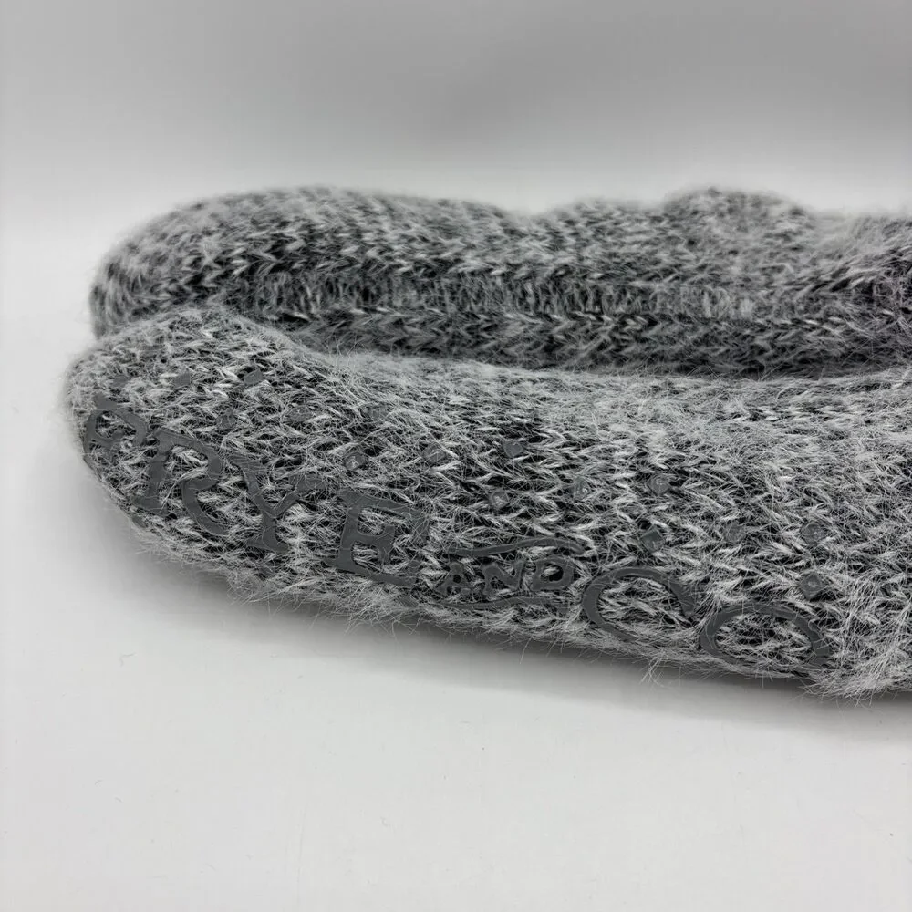 Frye and Co Home Socks Womens Size 5 - 10 Ash Gray Soft Cozy Lounge